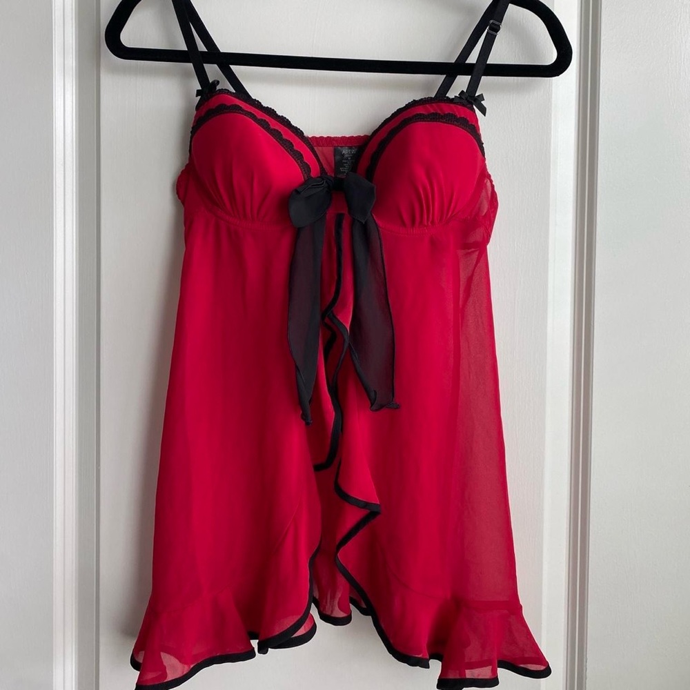 y2k babydoll dress with bow